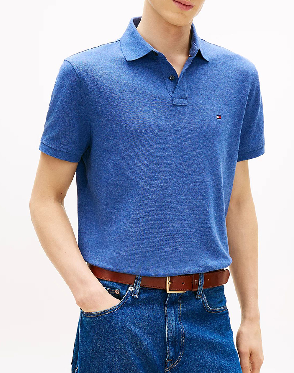TOMMY HILFIGER 1985 REGULAR POLO MW0MW17770-DVW Indigo