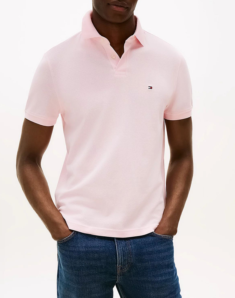 TOMMY HILFIGER 1985 REGULAR POLO MW0MW17770-TPB LightPink