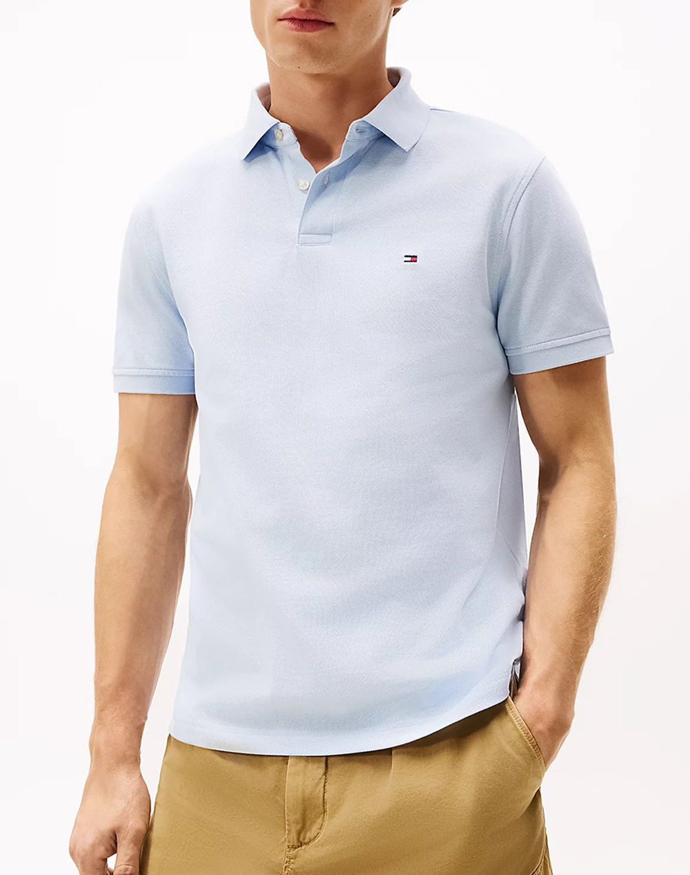 TOMMY HILFIGER 1985 REGULAR POLO MW0MW17770-C1O SkyBlue