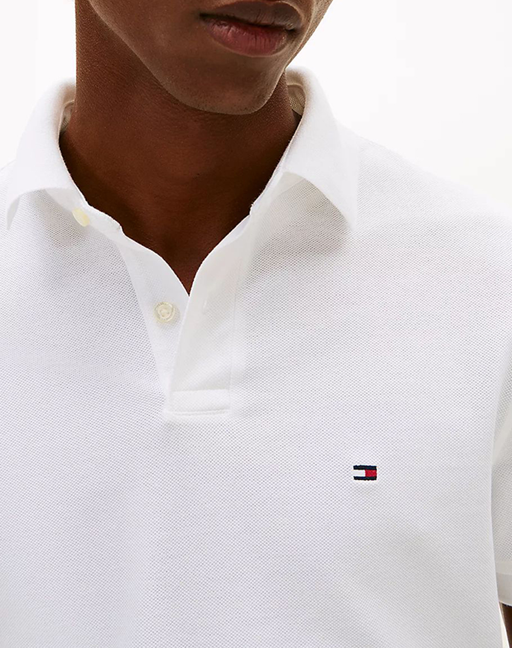 Tommy Hilfiger 1985 Regular Polo Mw0Mw17770-Ybr White ανδρικά ρούχα μπλούζες Politikos Shop Πολιτικός