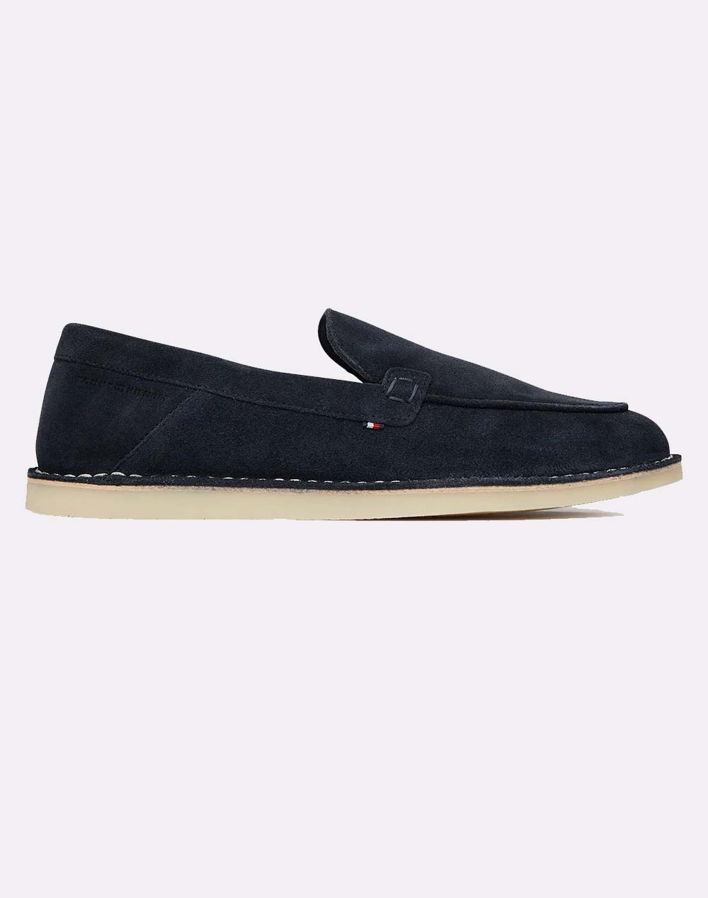 TOMMY HILFIGER HILFIGER STITCHDOWN SUEDE LOAFER FM0FM05782-DW5 DarkBlue