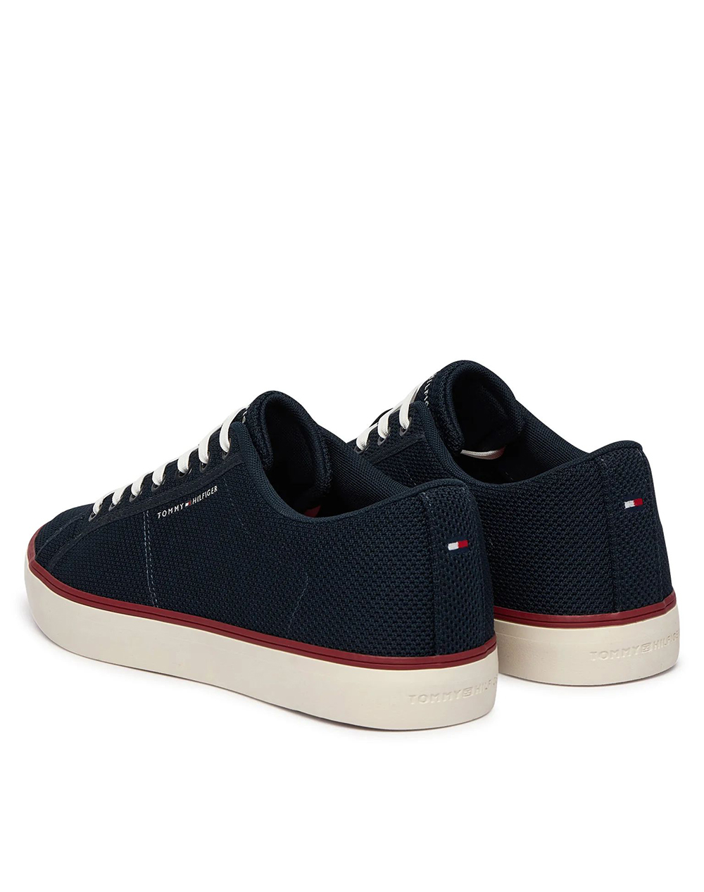 Tommy Hilfiger Harlem Core Ii Seasonal Textile Fm0Fm05820-Dw5 Darkblue ανδρικά παπούτσια Sneakers Politikos Shop Πολιτικός