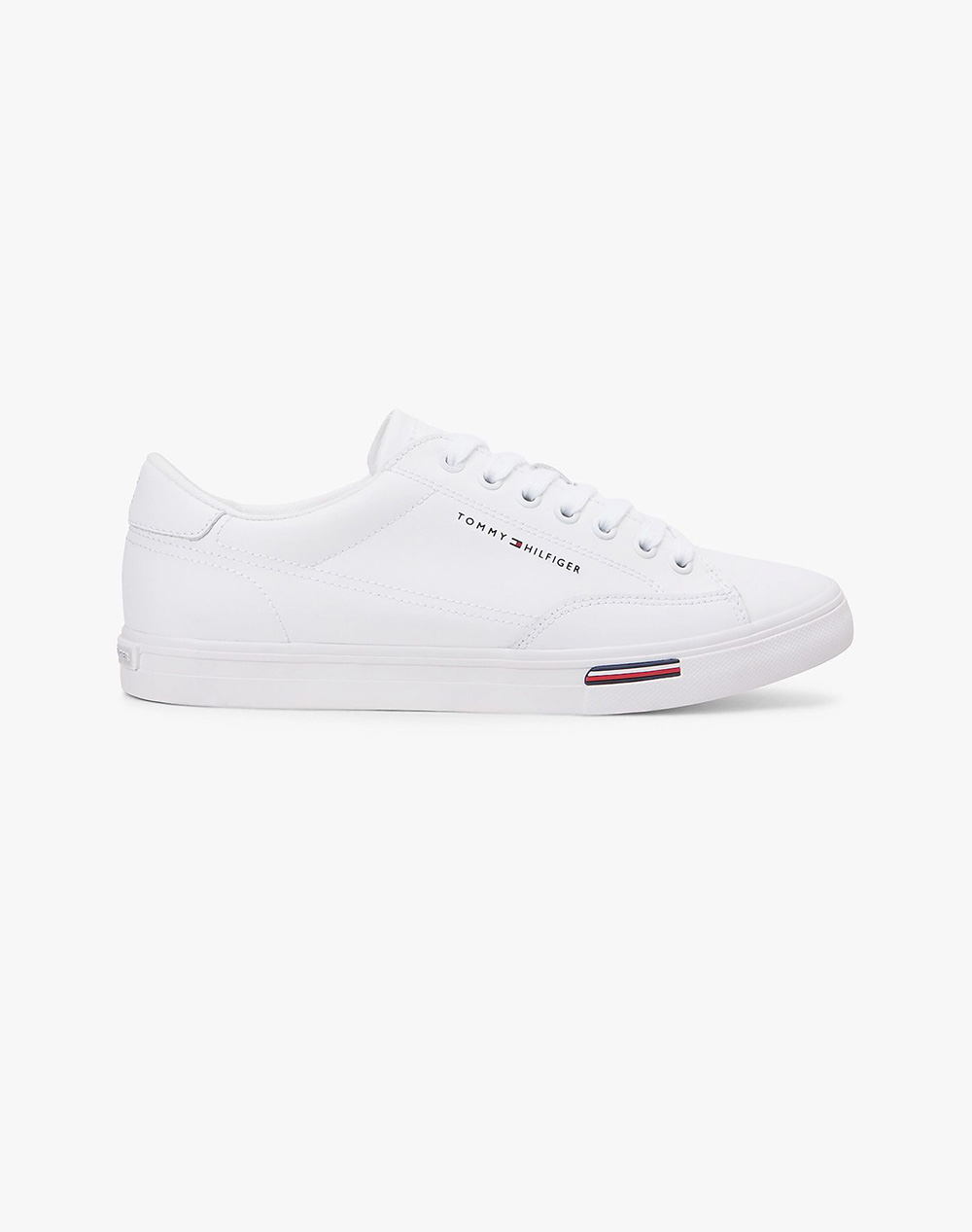 TOMMY HILFIGER VULC CORE RWB LONG LACE LTH FM0FM05814-YBS White