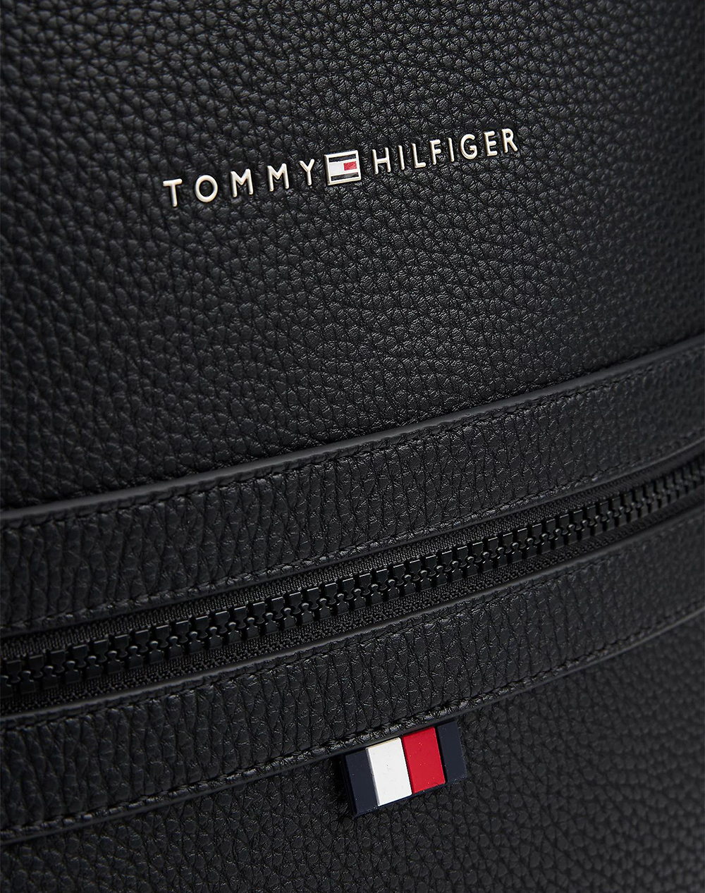 Tommy Hilfiger Essential Pu Backpack Am0Am09503-Bds Black ανδρικά αξεσουάρ τσάντες Politikos Shop Πολιτικός