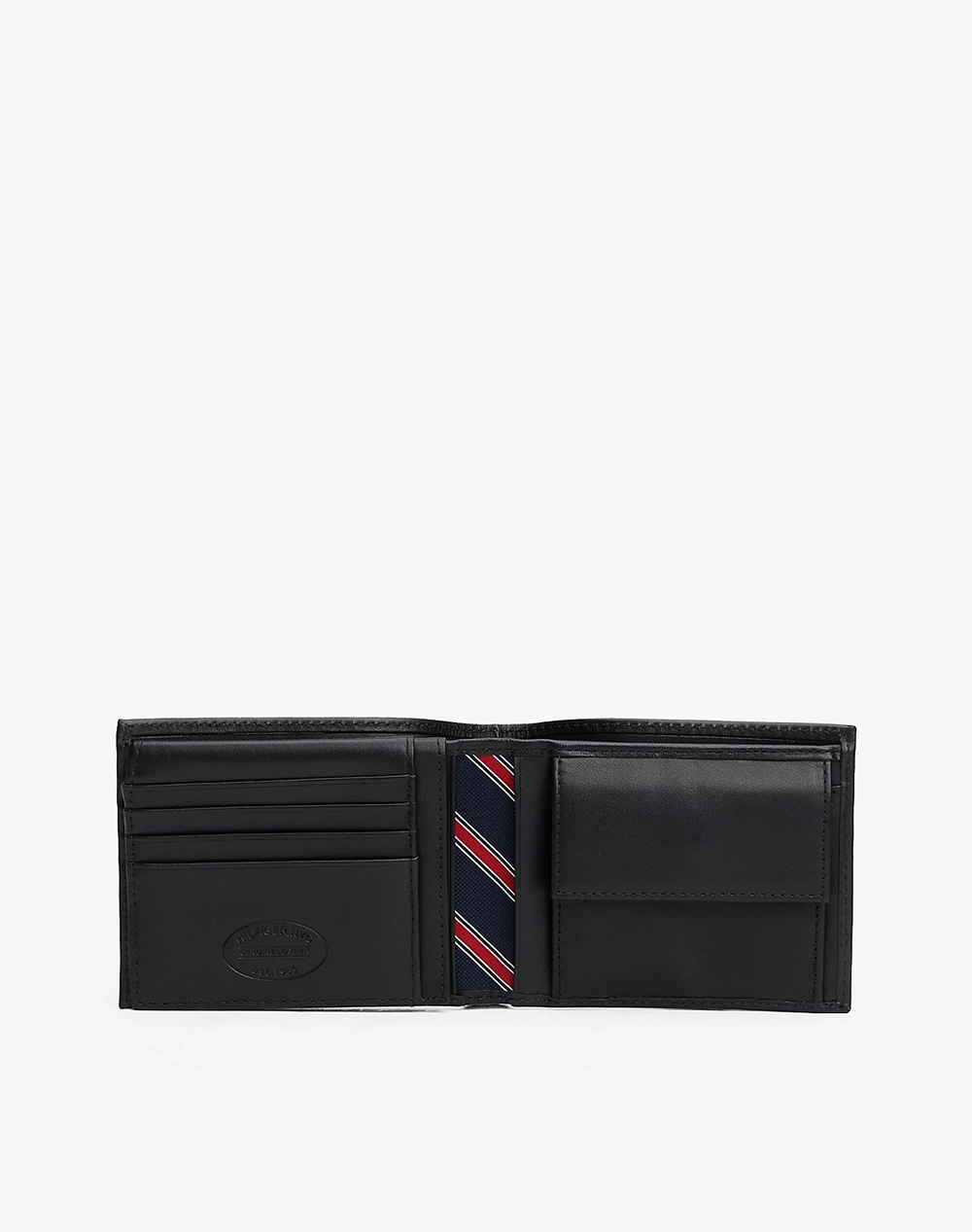 TOMMY HILFIGER ETON CC FLAP AND COIN POCKET AM0AM00652-002 Black φωτογραφία