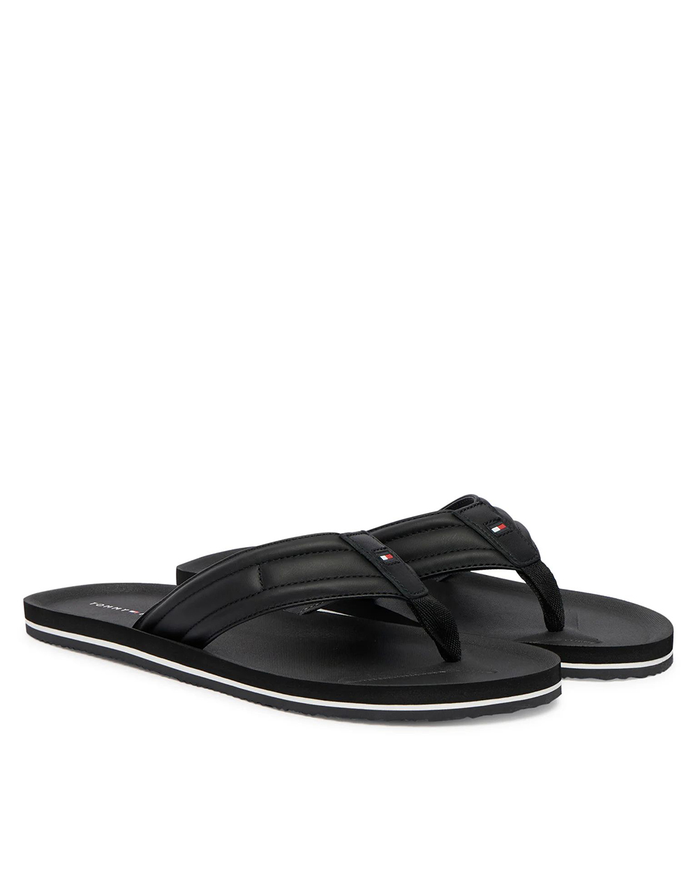 TOMMY HILFIGER HILFIGER PADDED BEACH SANDAL FM0FM05801-BDS Black φωτογραφία