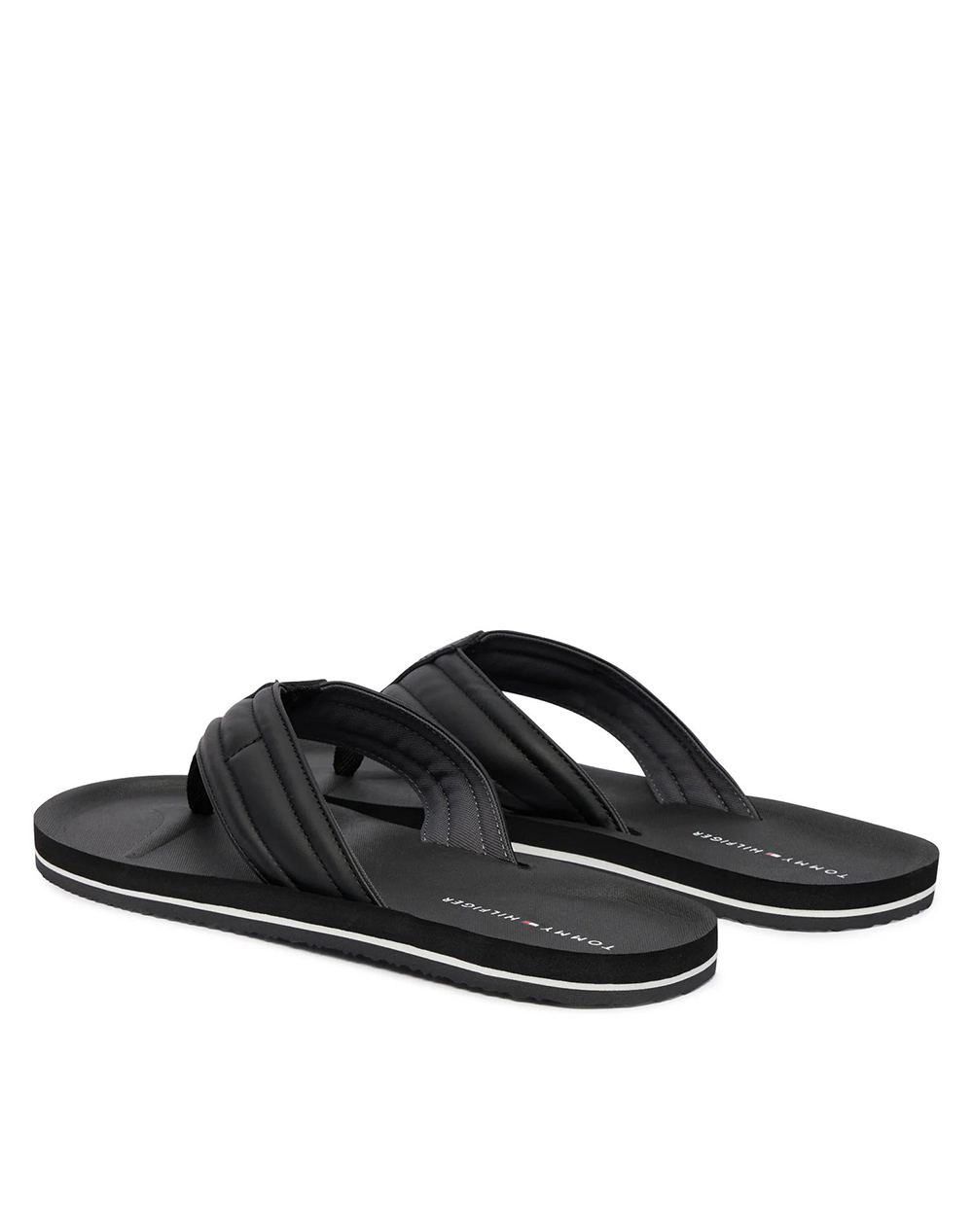 TOMMY HILFIGER HILFIGER PADDED BEACH SANDAL FM0FM05801-BDS Black φωτογραφία