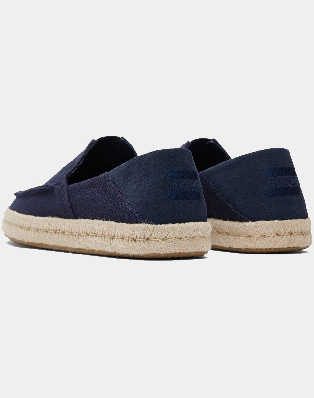 Toms Nvy Hrtg Cnvs Suede Mn Alonso Esp 10020889-Navy Navyblue ανδρικά παπούτσια Εσπαντριγιες Politikos Shop Πολιτικός