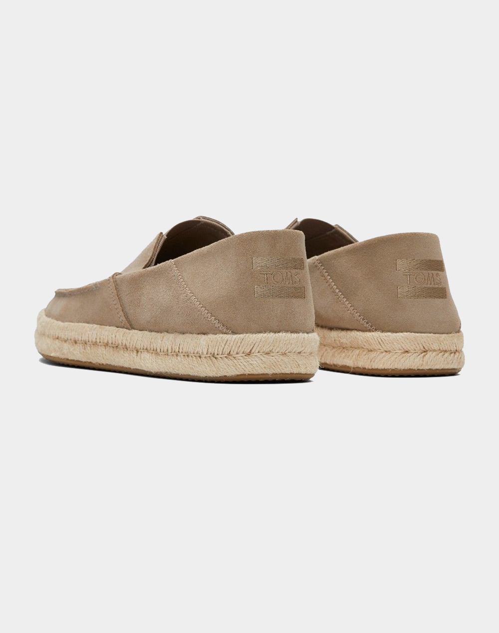 Toms Dune Suede Mn Alonso Esp 10020865-Taupe Camel ανδρικά παπούτσια Εσπαντριγιες Politikos Shop Πολιτικός