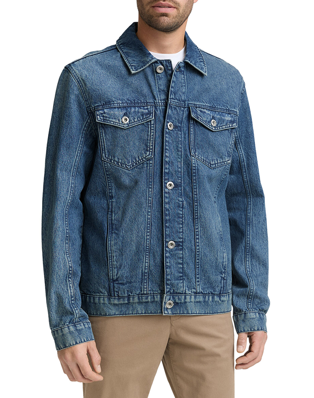 TOM TAILOR BASIC DEN ΜΠΟΥΦΑΝ ΑΝΔΡΙΚΟ 1049265-10119 DenimBlue