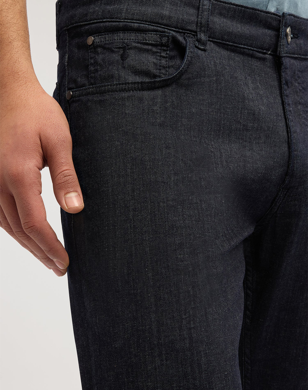 Trussardi 5 Pocket 380 Icon - Rinse Blue Light Denim Mj380D06-0Da Denimdarkblue ανδρικά ρούχα παντελόνια Jeans Politikos Shop Πολιτικός