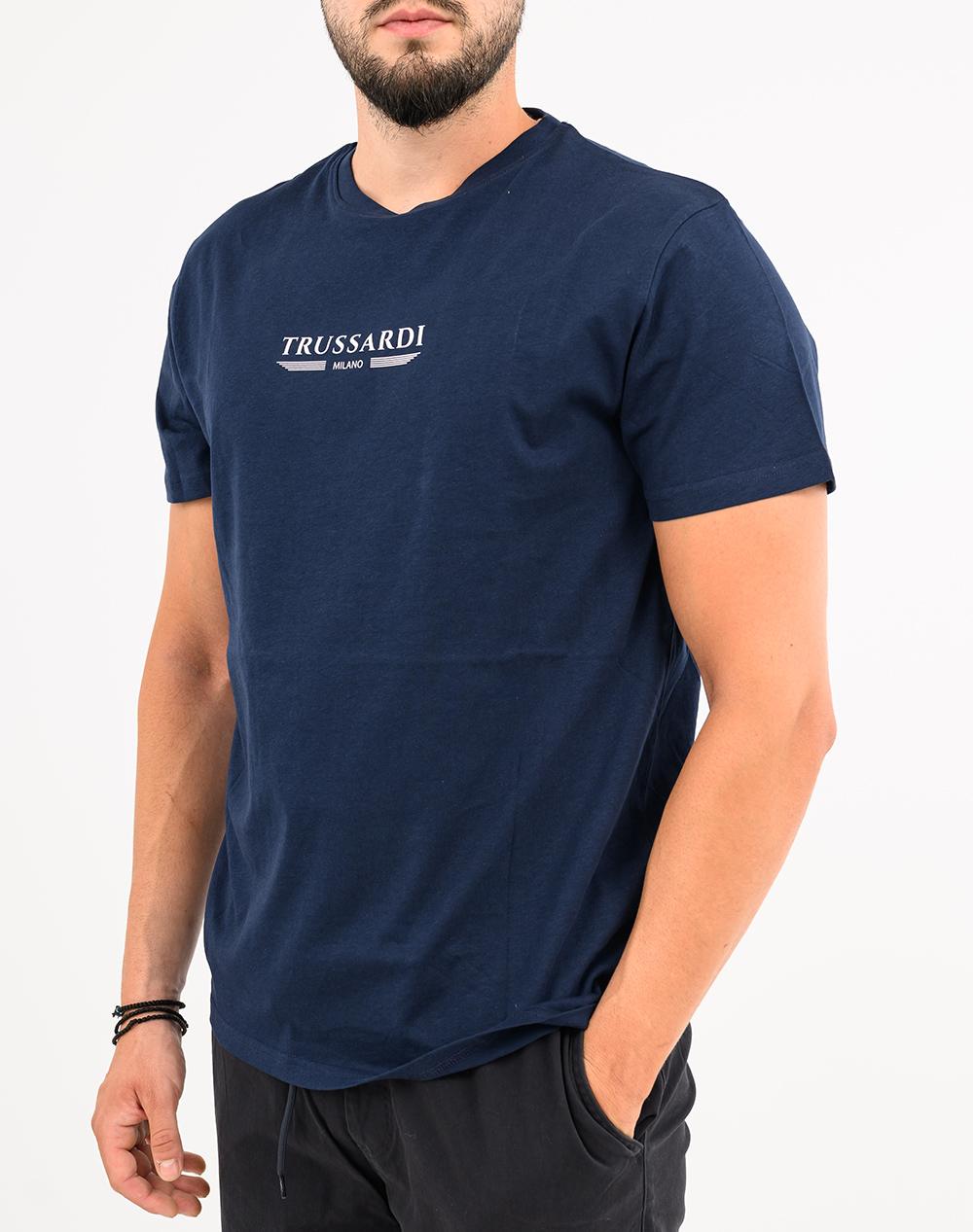 TRUSSARDI T-shirt TRU26MTS01-09 NavyBlue