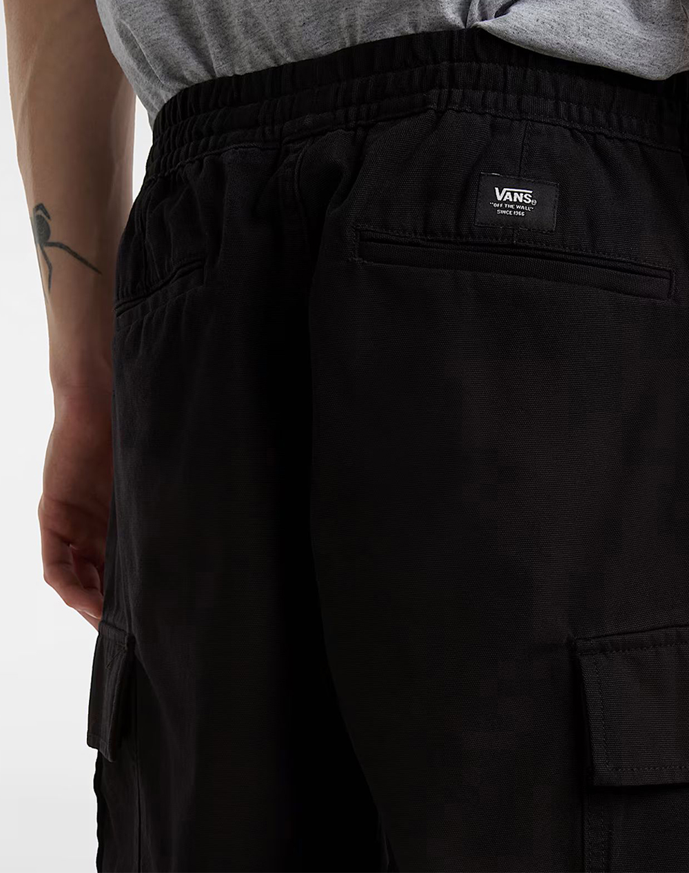 Vans Range Cargo Loose Short Vn000G6Sblk1-Vnblk Black ανδρικά ρούχα Σορτς Βερμουδες Politikos Shop Πολιτικός