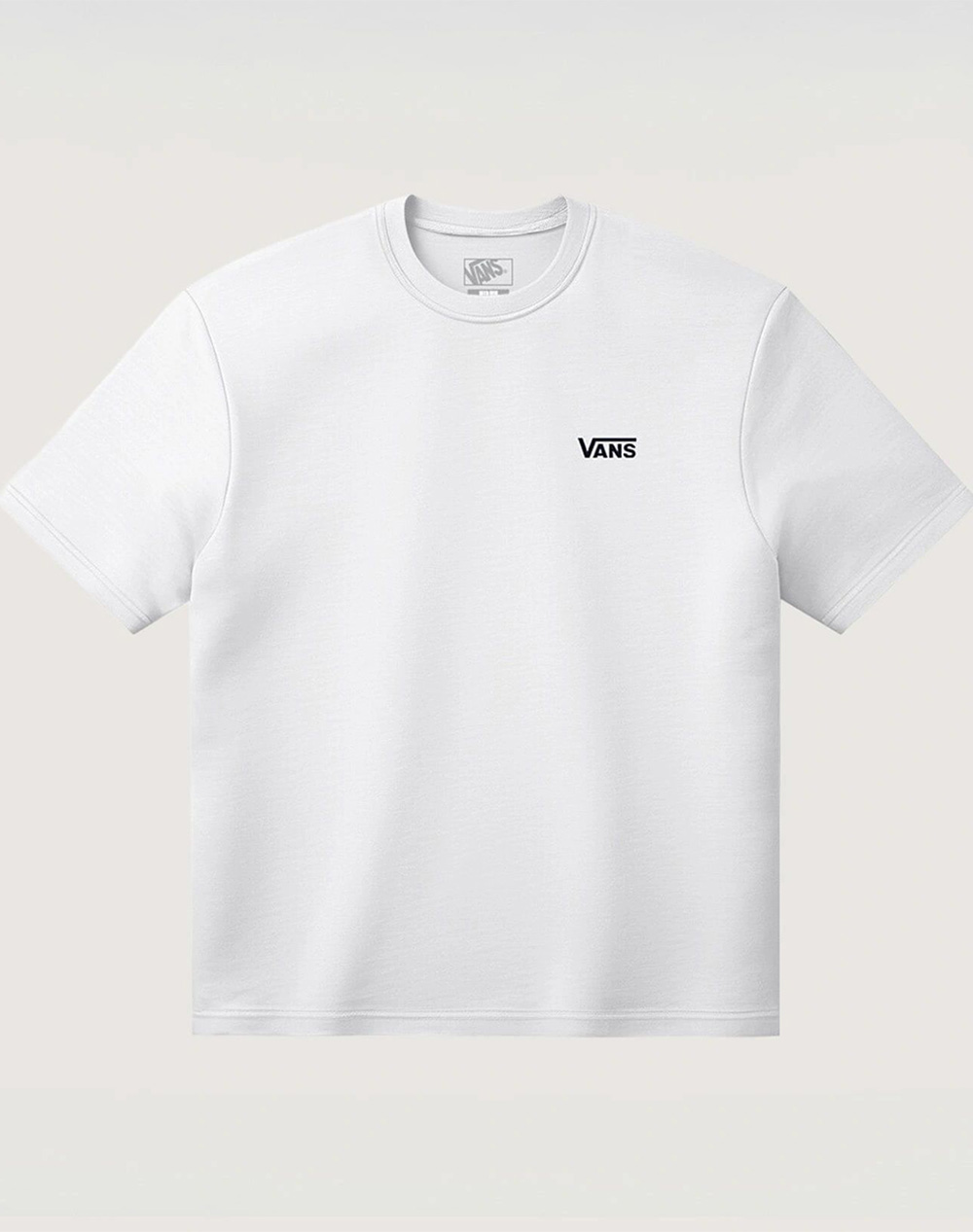 VANS LEFT CHEST SS VN000R9XWHT1-White White