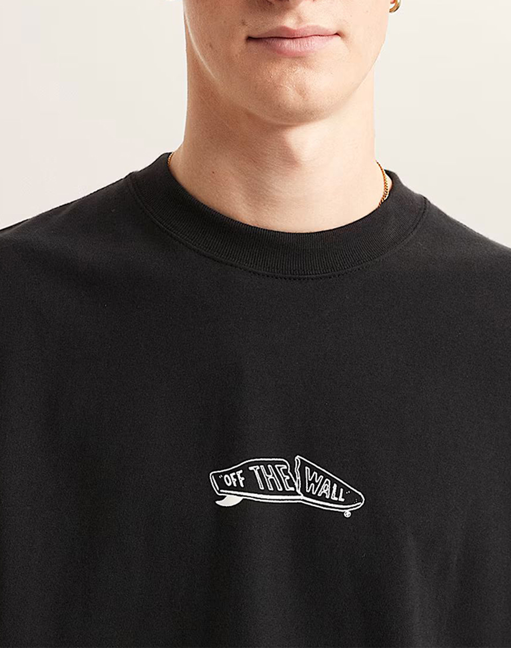 Vans Buckled Ss Tee Vn000Sr3Blk1-Vnblk Black ανδρικά ρούχα μπλούζες T-Shirt Politikos Shop Πολιτικός