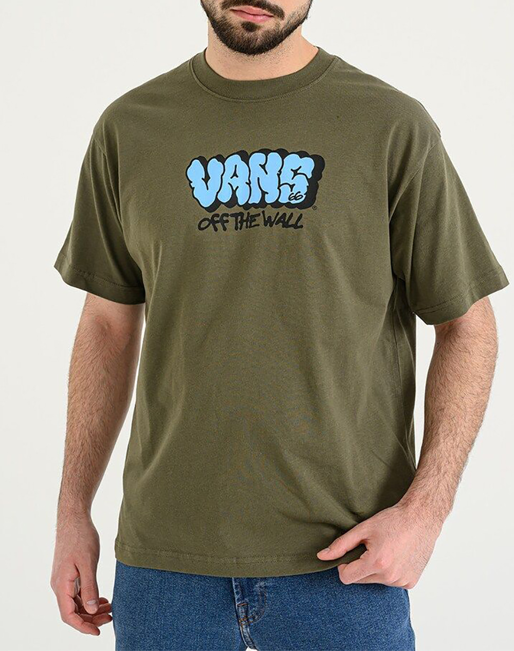 VANS VANS GRAFF LOOSE SS TEE VN000VYBFR11-VNFR1 Olive