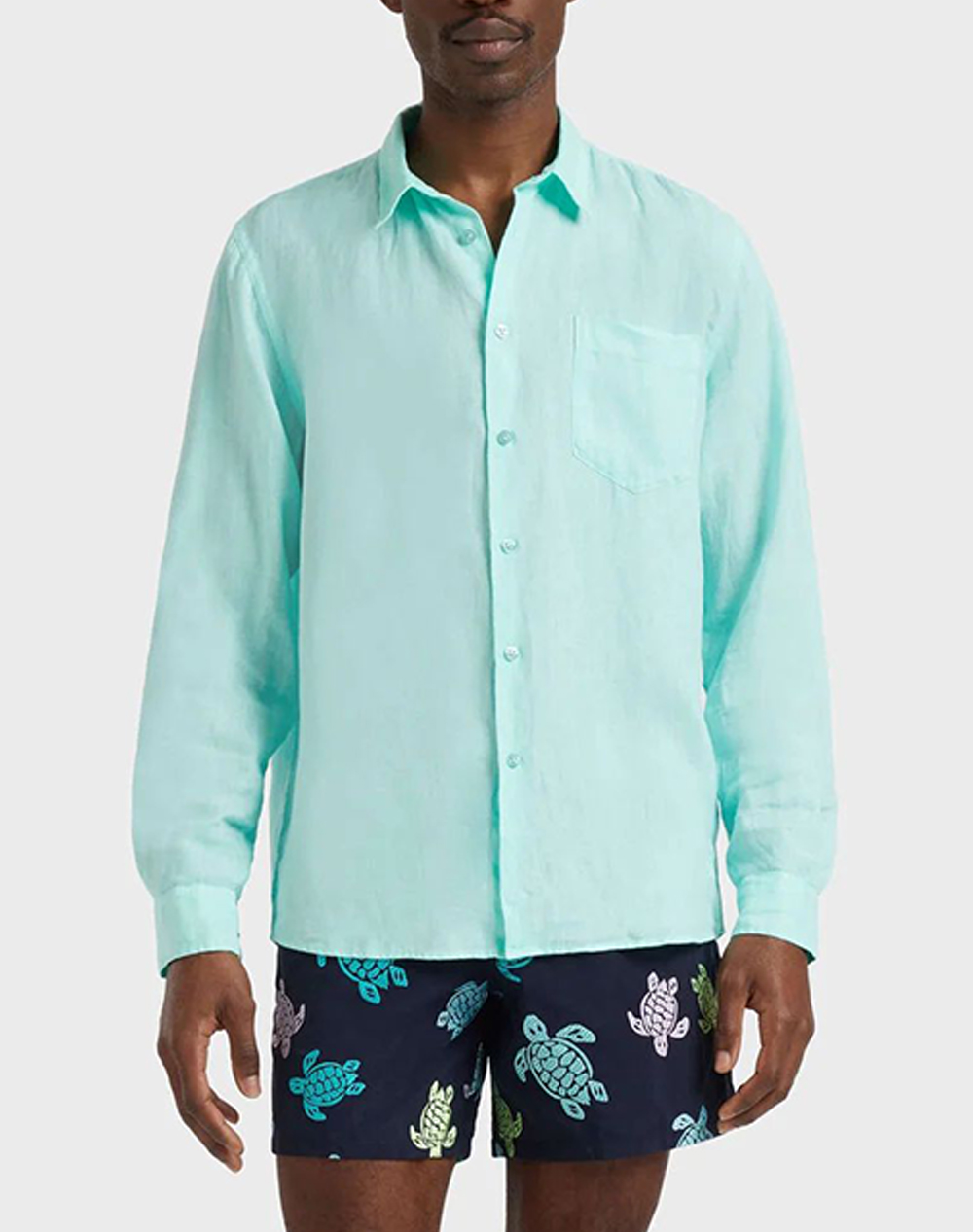 VILEBREQUIN VILEBREQUIN CHEMISE CRSE3U01-432V Aqua