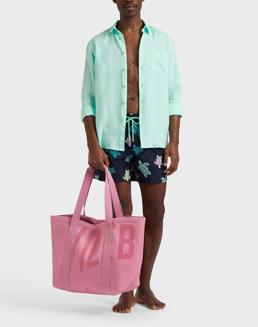 VILEBREQUIN CHEMISE CRSE3U01-432V Aqua φωτογραφία