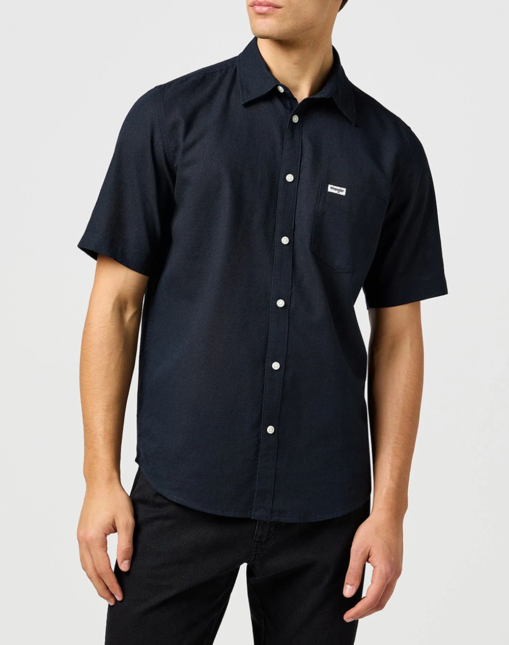 WRANGLER SS 1 PKT SHIRT 112362729-BLACK Black