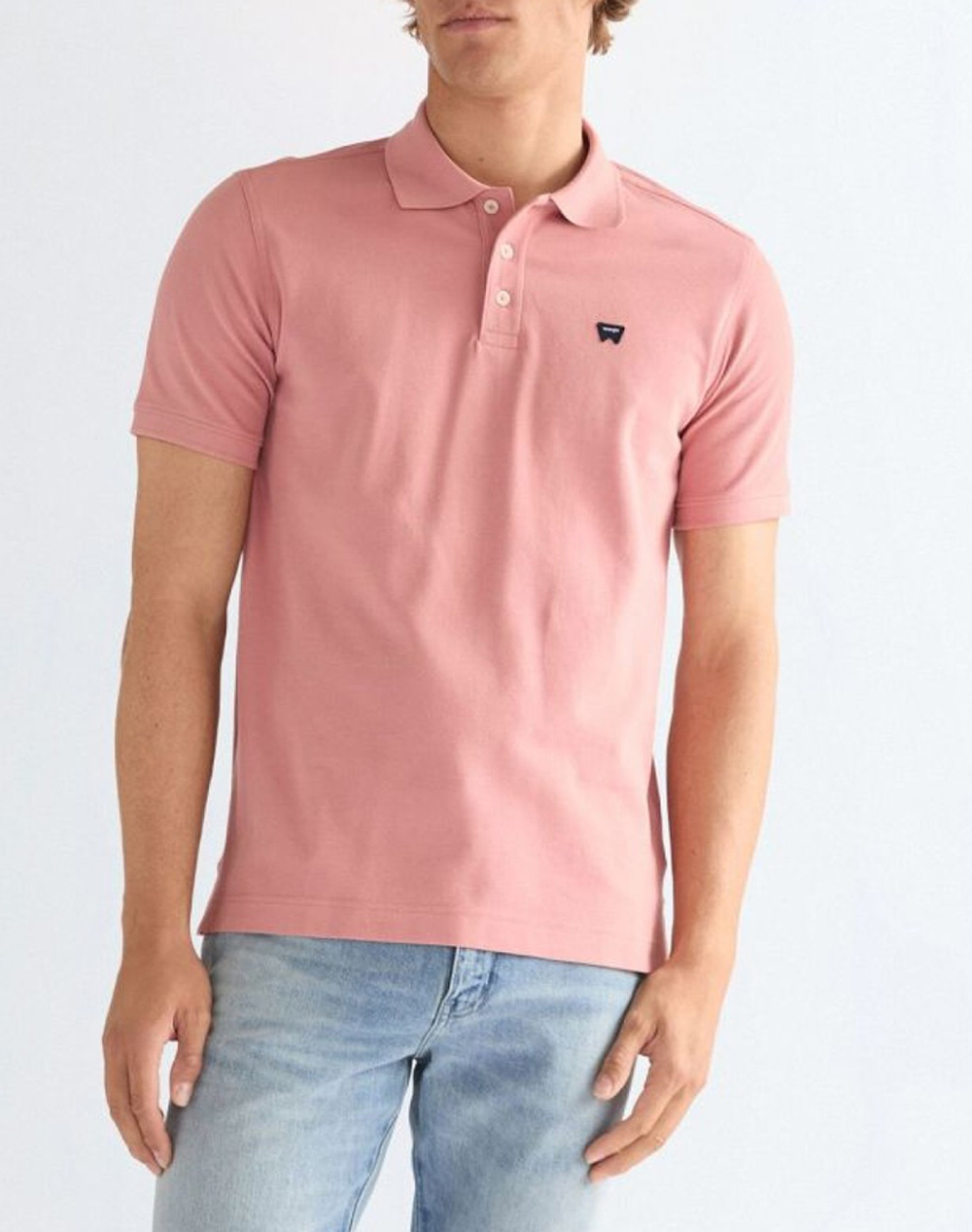 WRANGLER POLO SHIRT 112378002-DUSTY ROSE Pink