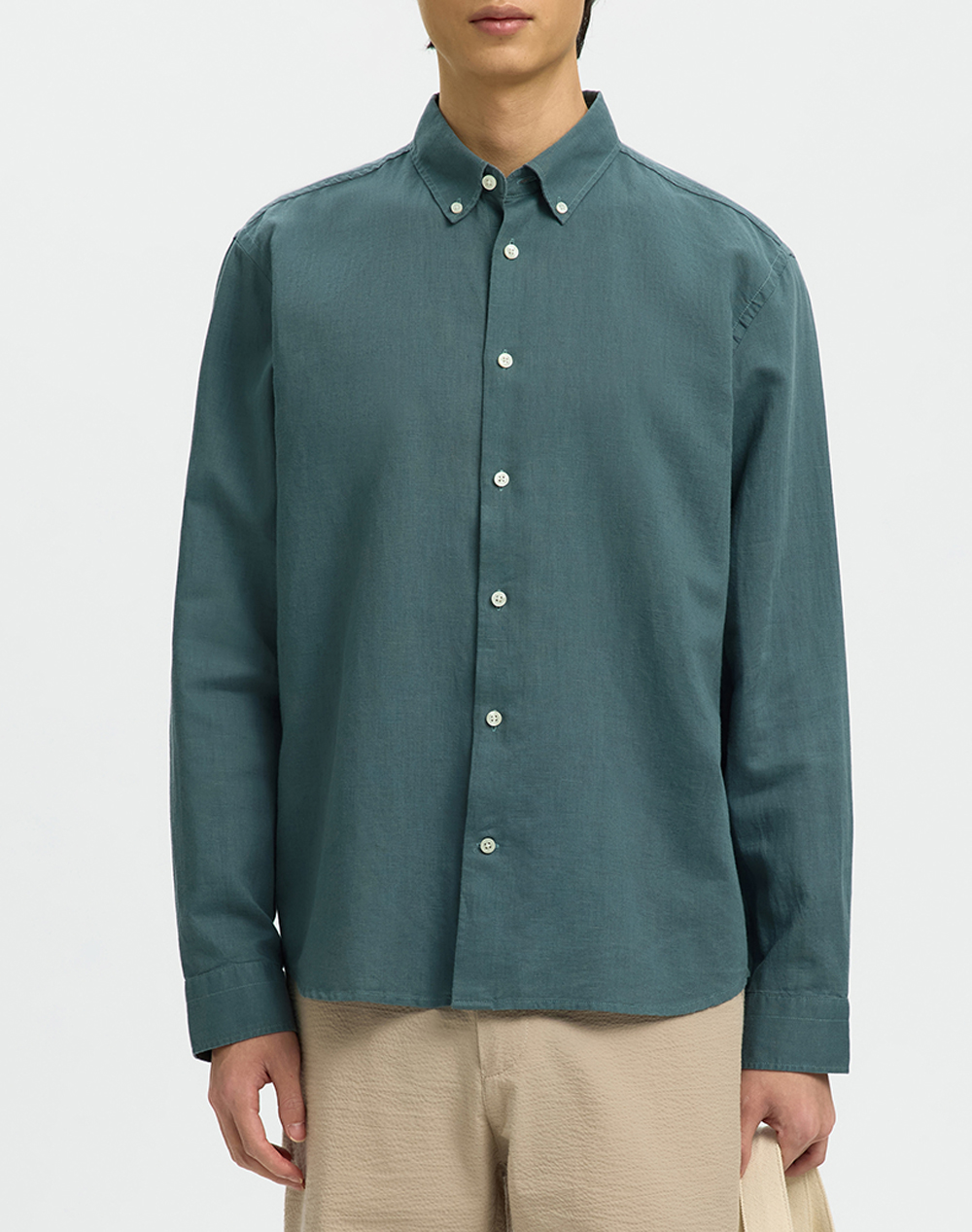 Men's Shirts Selected Green