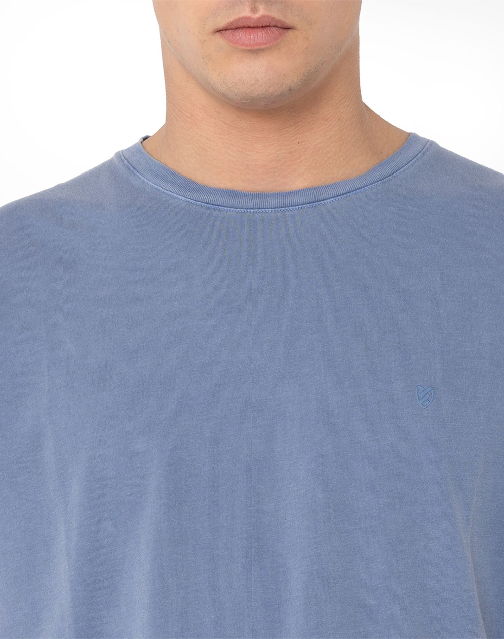 The Bostonians Μπλούζα T-Shirt Delave Regular Fit 3Ts1250-Indigo Indigo ανδρικά ρούχα μπλούζες Politikos Shop Πολιτικός