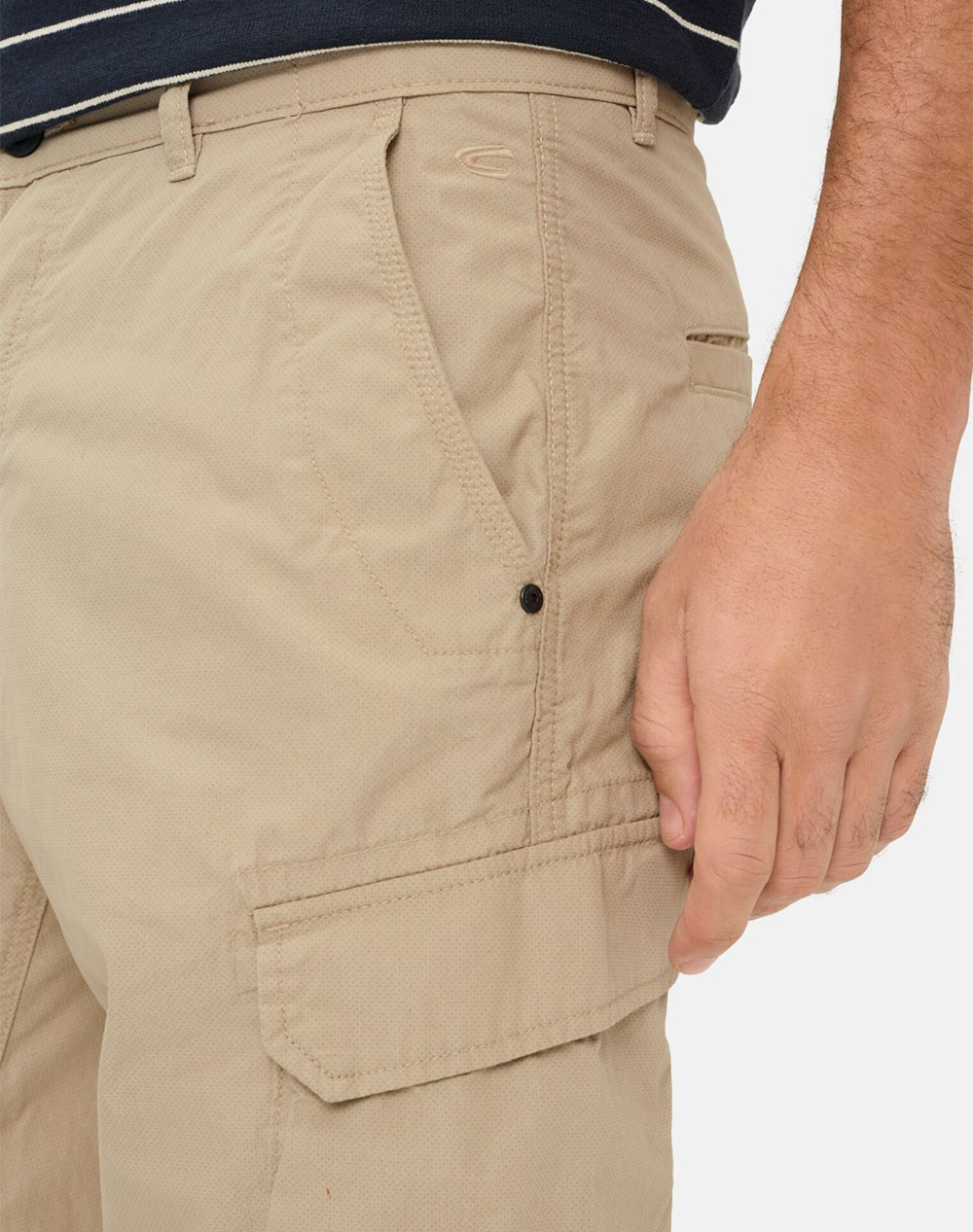 Camel Active Βερμουδα Cargo Regular Basic C261-496R16-7F23-17 Biege ανδρικά ρούχα Σορτς Βερμουδες Politikos Shop Πολιτικός