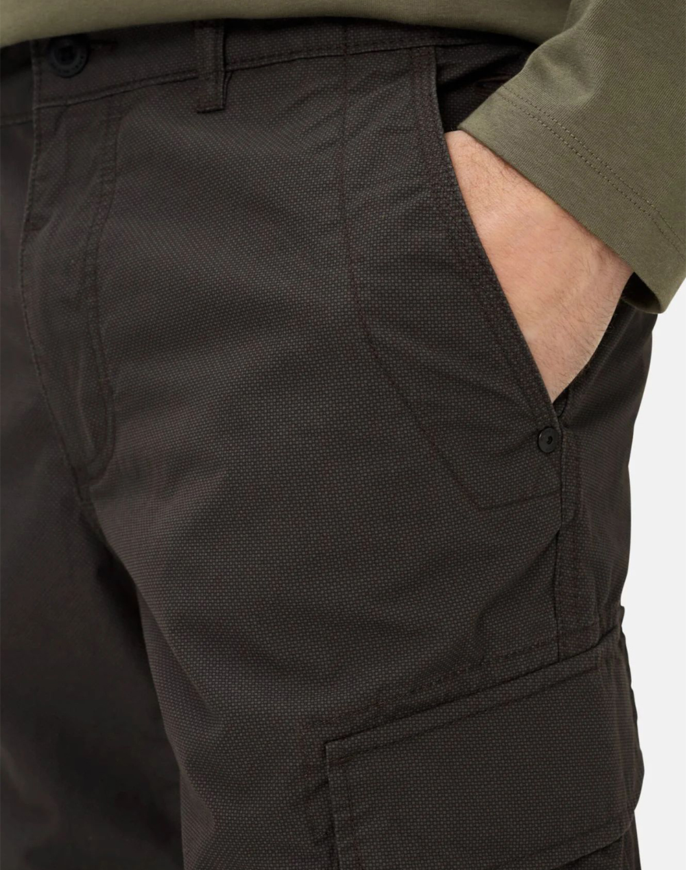 Camel Active Βερμουδα Cargo Regular Basic C261-496R16-7F23-88 Jetblack ανδρικά ρούχα Σορτς Βερμουδες Politikos Shop Πολιτικός