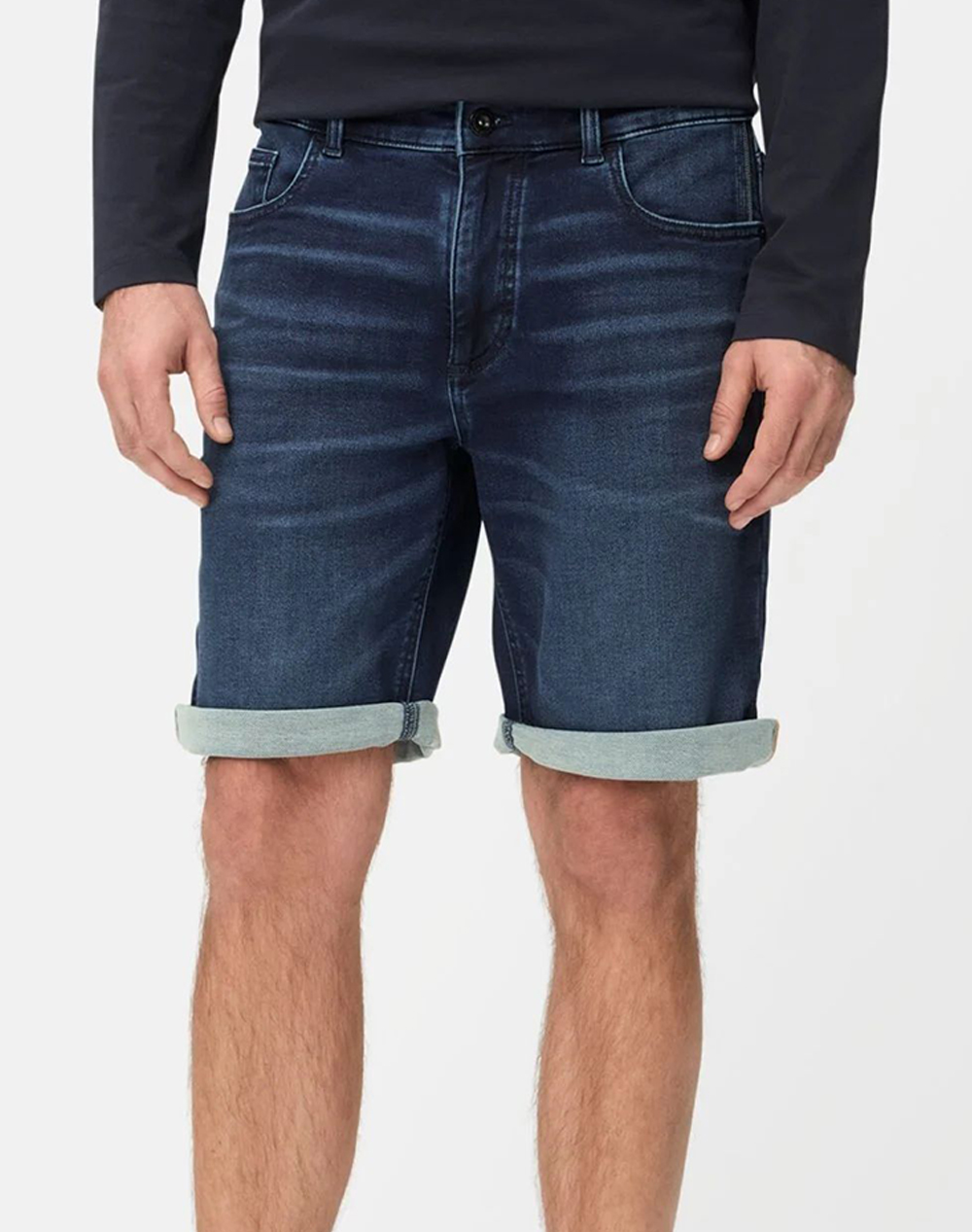 CAMEL ACTIVE ΒΕΡΜΟΥΔΑ DENIM 5P Regular high stretch C261-498R30-7D15-48 DenimDarkBlue
