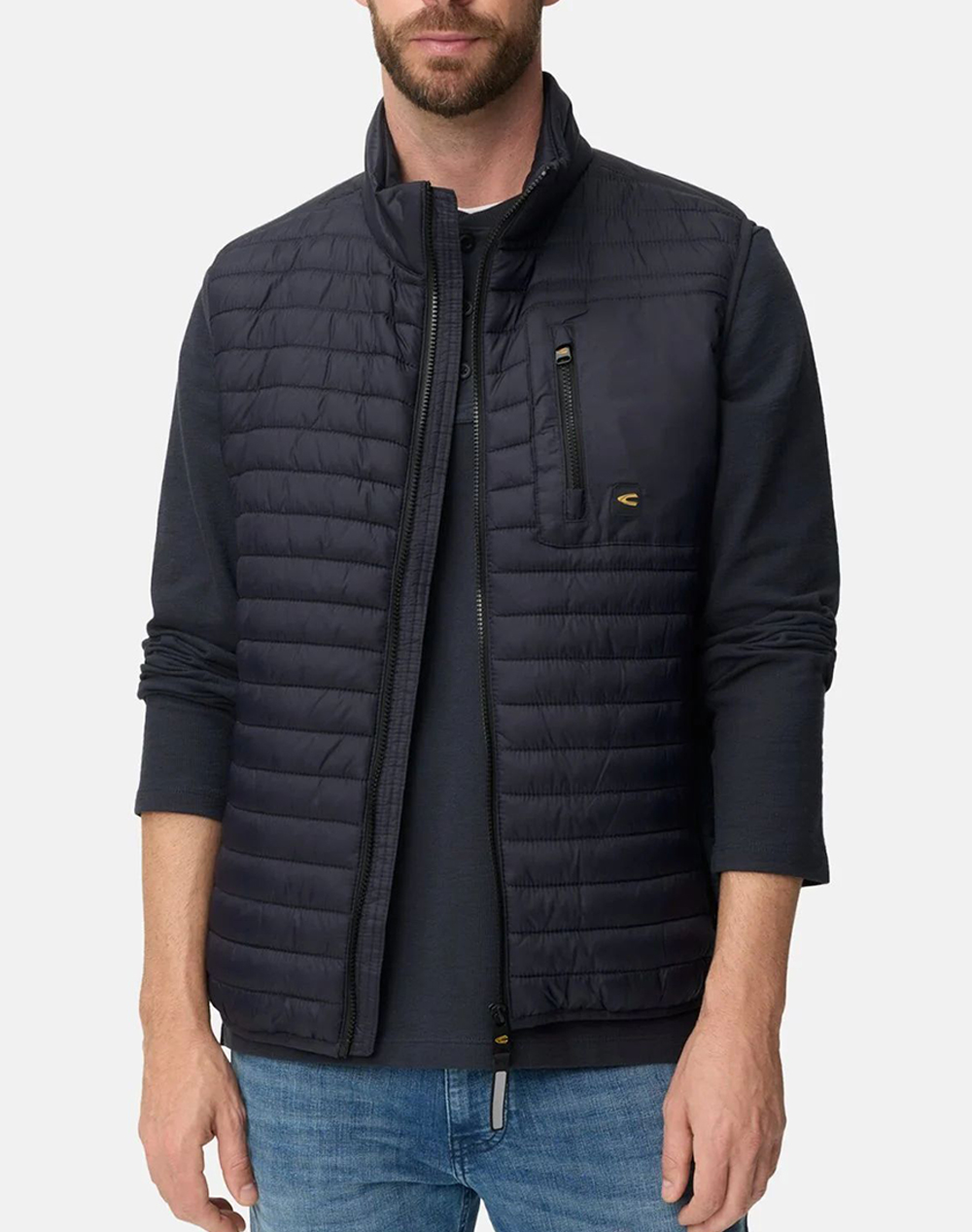 CAMEL Γιλέκο Basic NOS C261NOS-460190-9N90-48 DarkBlue