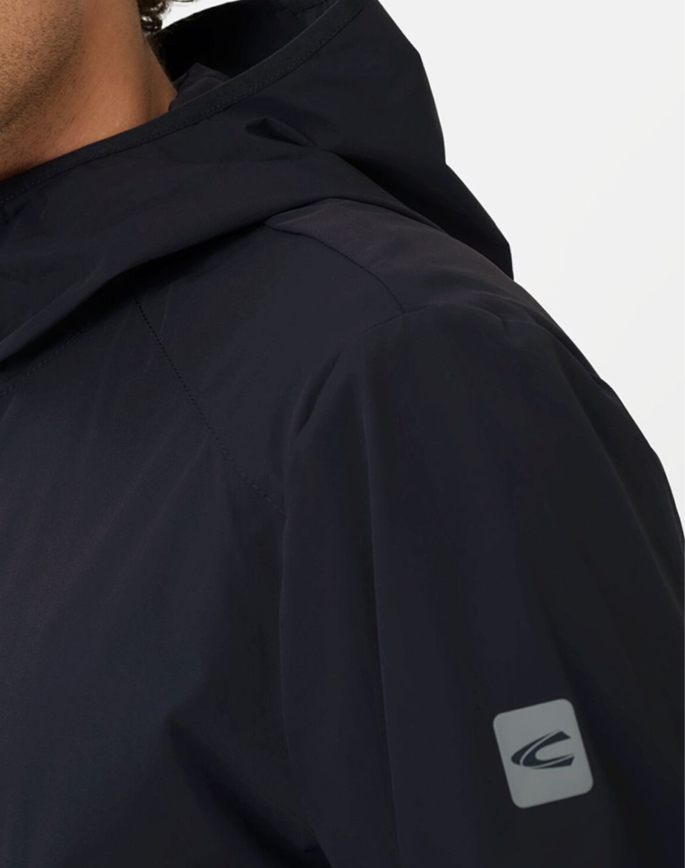 Camel Active Μπουφάν Zip + Hood Performance C261-442855-7I23-48 Midnightblue ανδρικά ρούχα Πανωφορια μπουφάν Politikos Shop Πολιτικός