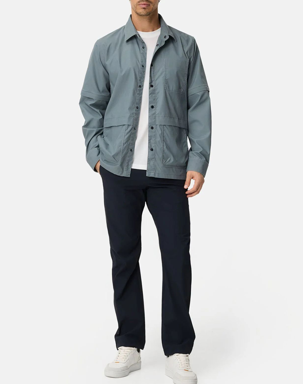 Camel Active Πουκαμισο Overshirt Adoptable C261-409388-7S88-45 Rafblue ανδρικά ρούχα πουκάμισα Politikos Shop Πολιτικός