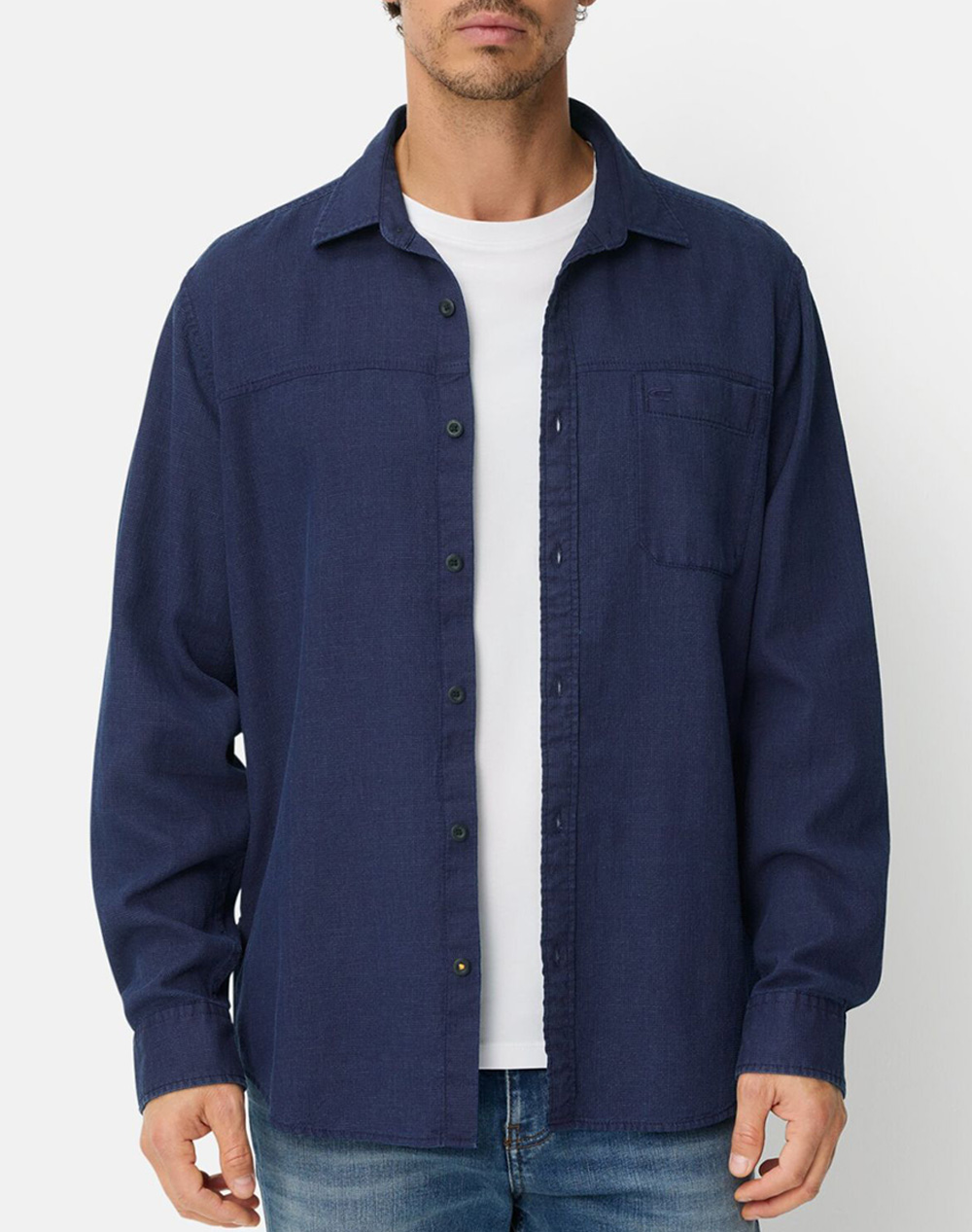 CAMEL Πουκάμισο Μ.Μ. structure C261-409136-7S36-48 DarkBlue