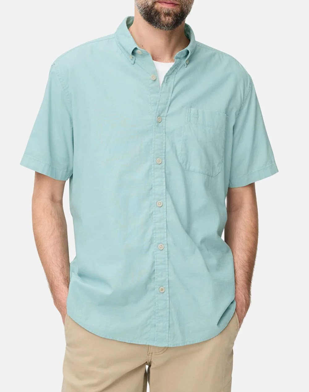 CAMEL ACTIVE ΠΟΥΚΑΜΙΣΟ Κ.Μ. lin B.D. C261-409256-7S56-32 Turquoise