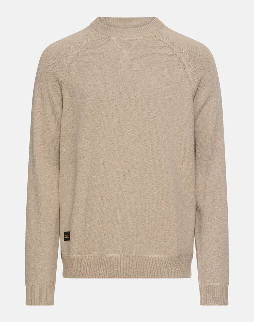 Camel Active Πλεκτό Πουλοβερ Crew Neck C261-409500-7K56-17 Biege ανδρικά ρούχα μπλούζες Πλεκτά Politikos Shop Πολιτικός