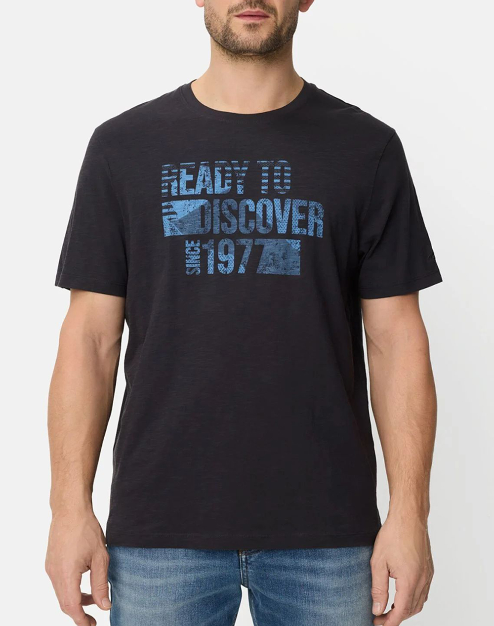 CAMEL T-Shirt Κ.Μ. Printed C261-409700-7T17-48 DarkBlue