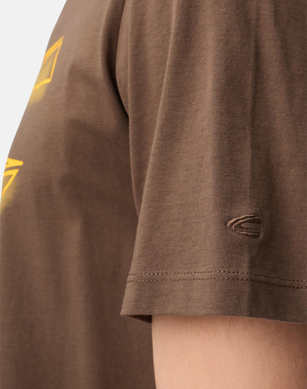 Camel Active T-Shirt Κ Μ C+ C261-409700-7T02-26 Brown ανδρικά ρούχα μπλούζες Politikos Shop Πολιτικός