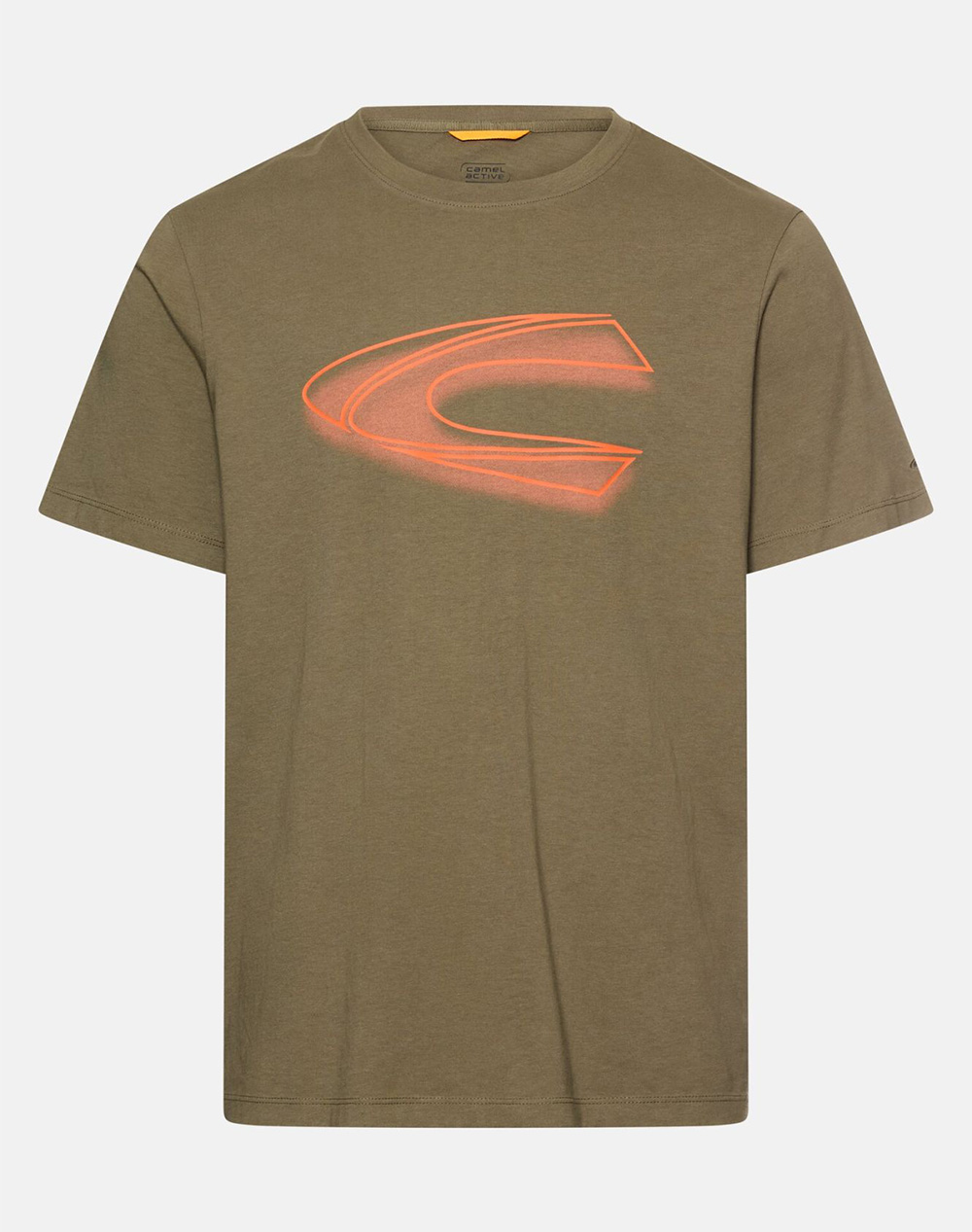 CAMEL T-Shirt Κ.Μ. C+ C261-409700-7T02-35 Olive