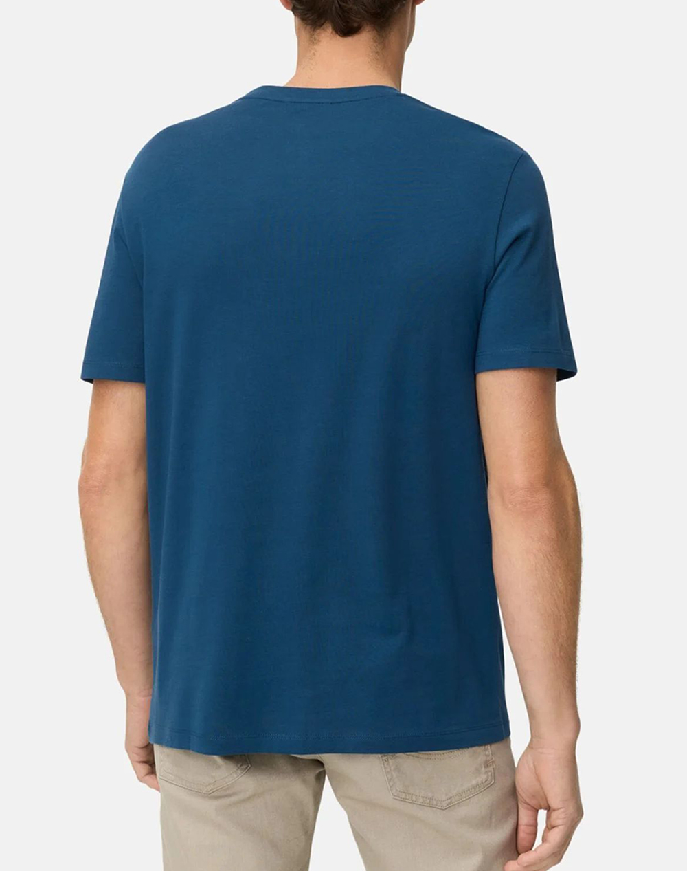 CAMEL T-Shirt Κ.Μ. basic Antibacterial C261-409700-7T07-46 Blue φωτογραφία