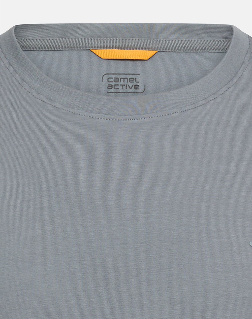 Camel Active T-Shirt Κ Μ Basic Antibacterial C261-409700-7T07-45 Steelblue ανδρικά ρούχα μπλούζες Politikos Shop Πολιτικός