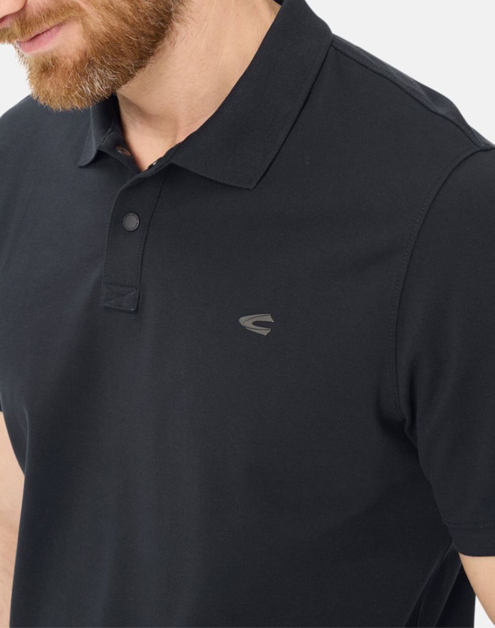 Camel Active Polo Κ Μ Pique Basic C261-409920-7P01-48 Darkblue ανδρικά ρούχα μπλούζες Politikos Shop Πολιτικός