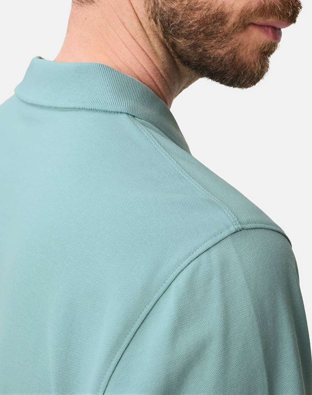 Camel Active Polo Κ Μ Pique Basic C261-409920-7P01-32 Lightgreen ανδρικά ρούχα μπλούζες Politikos Shop Πολιτικός