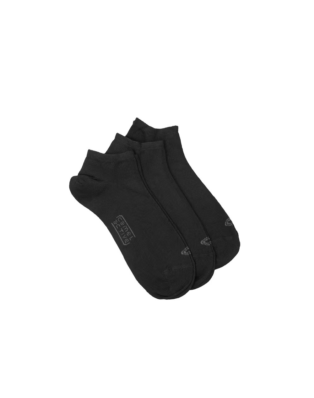 CAMEL ΚΑΛΤΣΕΣ Sneaker UNI BASIC [pack3] CA261NOS-6595-610 Black