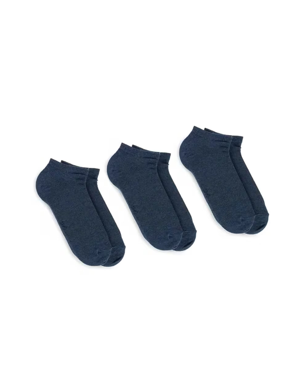 CAMEL ΚΑΛΤΣΕΣ Sneaker UNI BASIC [pack3] CA261NOS-6595-546 Indigo