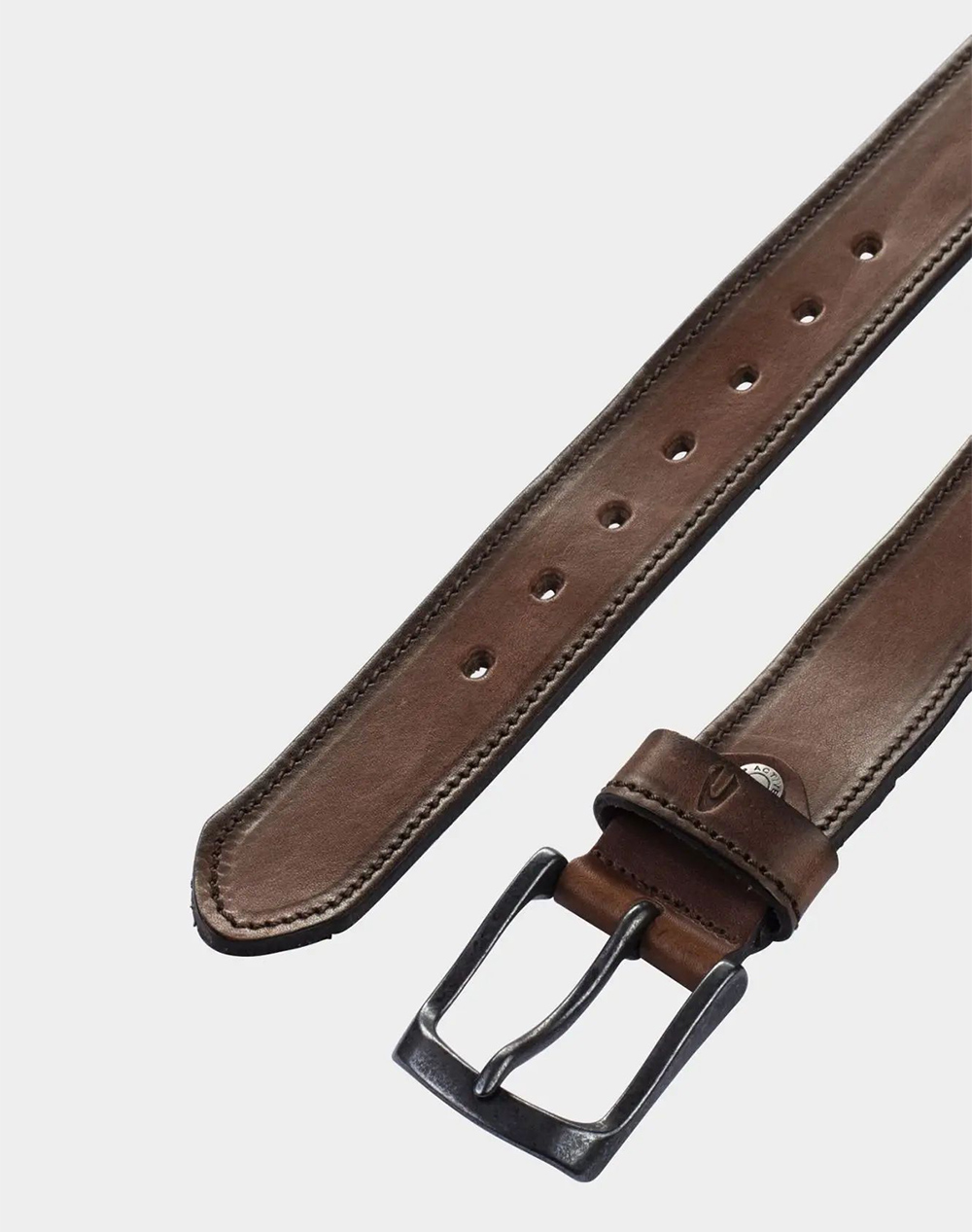 Camel Active Ζώνη Δερμάτινη Nos C261Nos-402010-9B01-20 Darkbrown ανδρικά αξεσουάρ Ζωνες Politikos Shop Πολιτικός