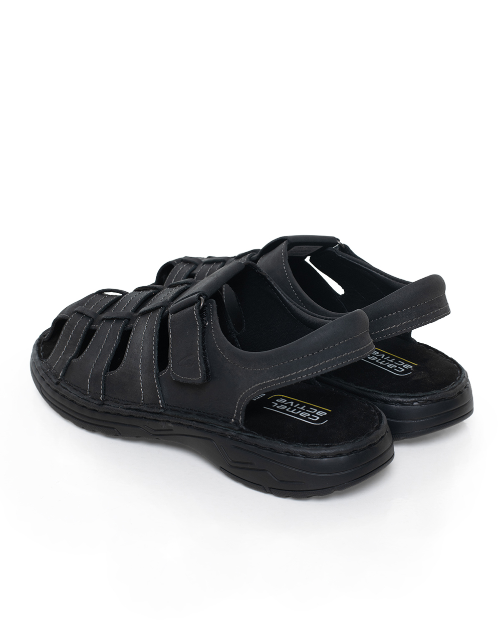 Camel Active Παπουτσι Ανδρικό Sandals Ce261-58Tra02-400-100 Black ανδρικά παπούτσια Πεδιλα Politikos Shop Πολιτικός