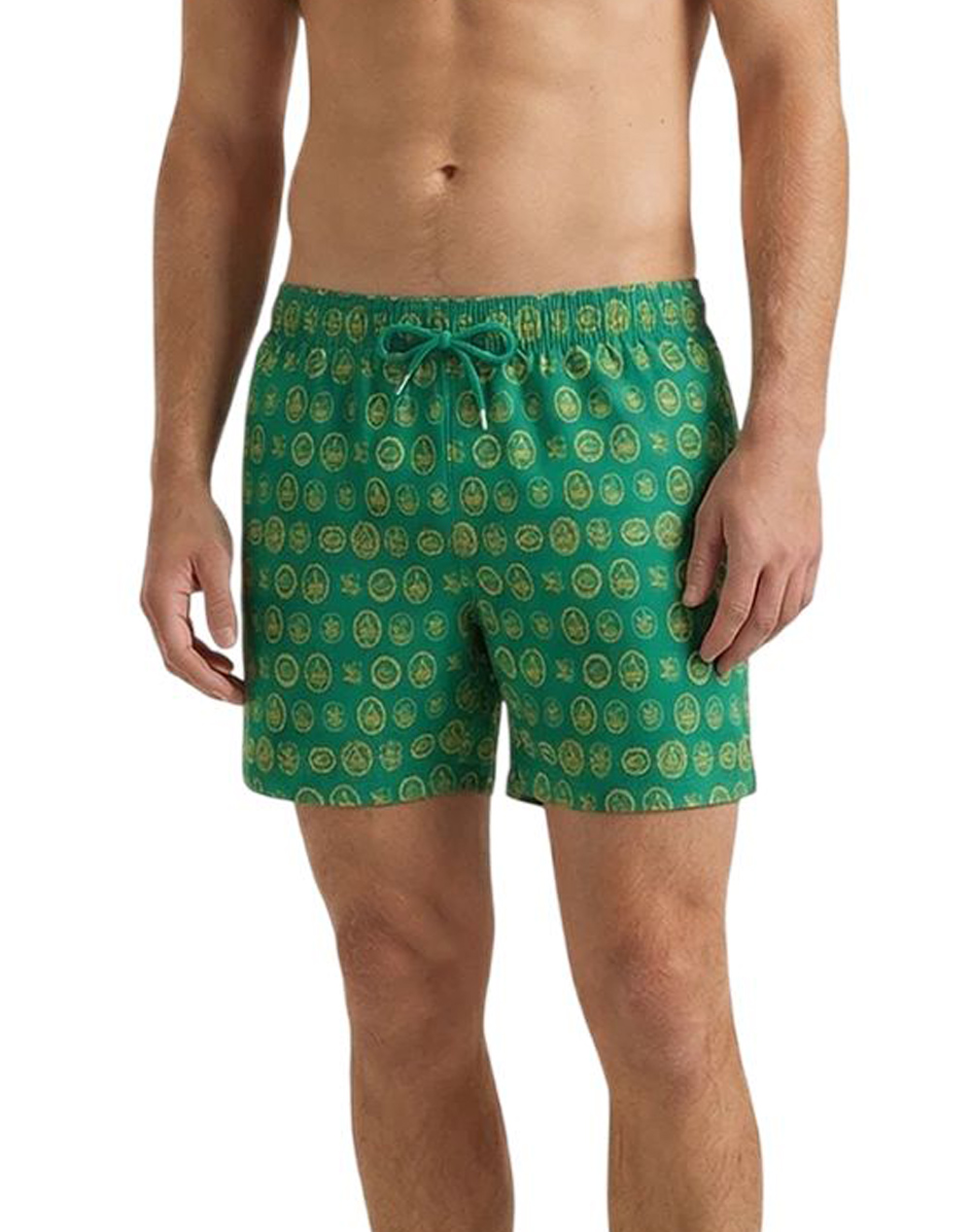 CHANGE INTO COLORS Μαγιώ Green Sailboats 28 GU261-68197-CIC0176-001 Green