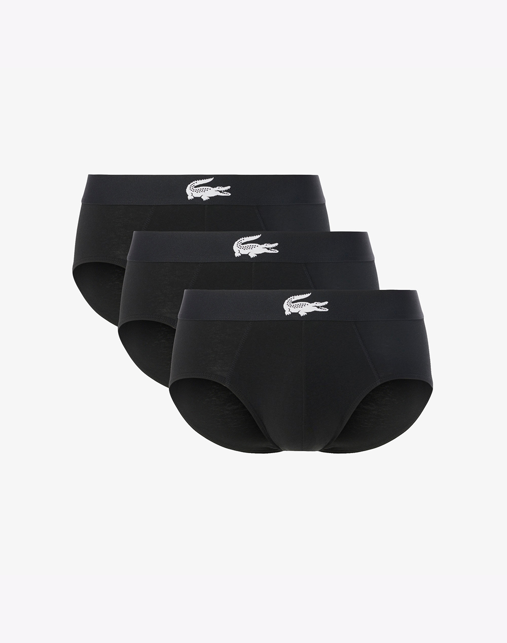 LACOSTE ΣΕΤ 3 ΕΣΩΡΟΥΧΩΝ BRIEF UNDERWEAR BRIEFS 38H7761-031 Black