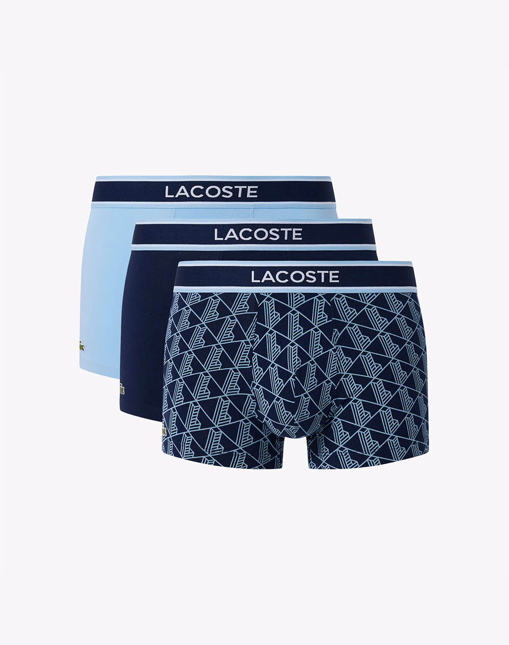 LACOSTE ΣΕΤ 3 ΕΣΩΡΟΥΧΩΝ TRUNK 35H4970-AIF Blue