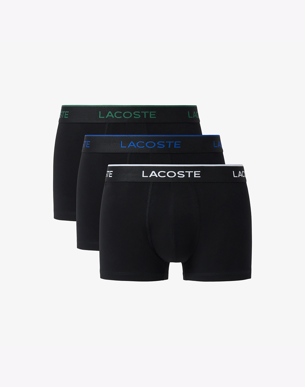 LACOSTE ΣΕΤ 3 ΕΣΩΡΟΥΧΩΝ TRUNK UNDERWEAR TRUNK 35H4967-6I2 Black